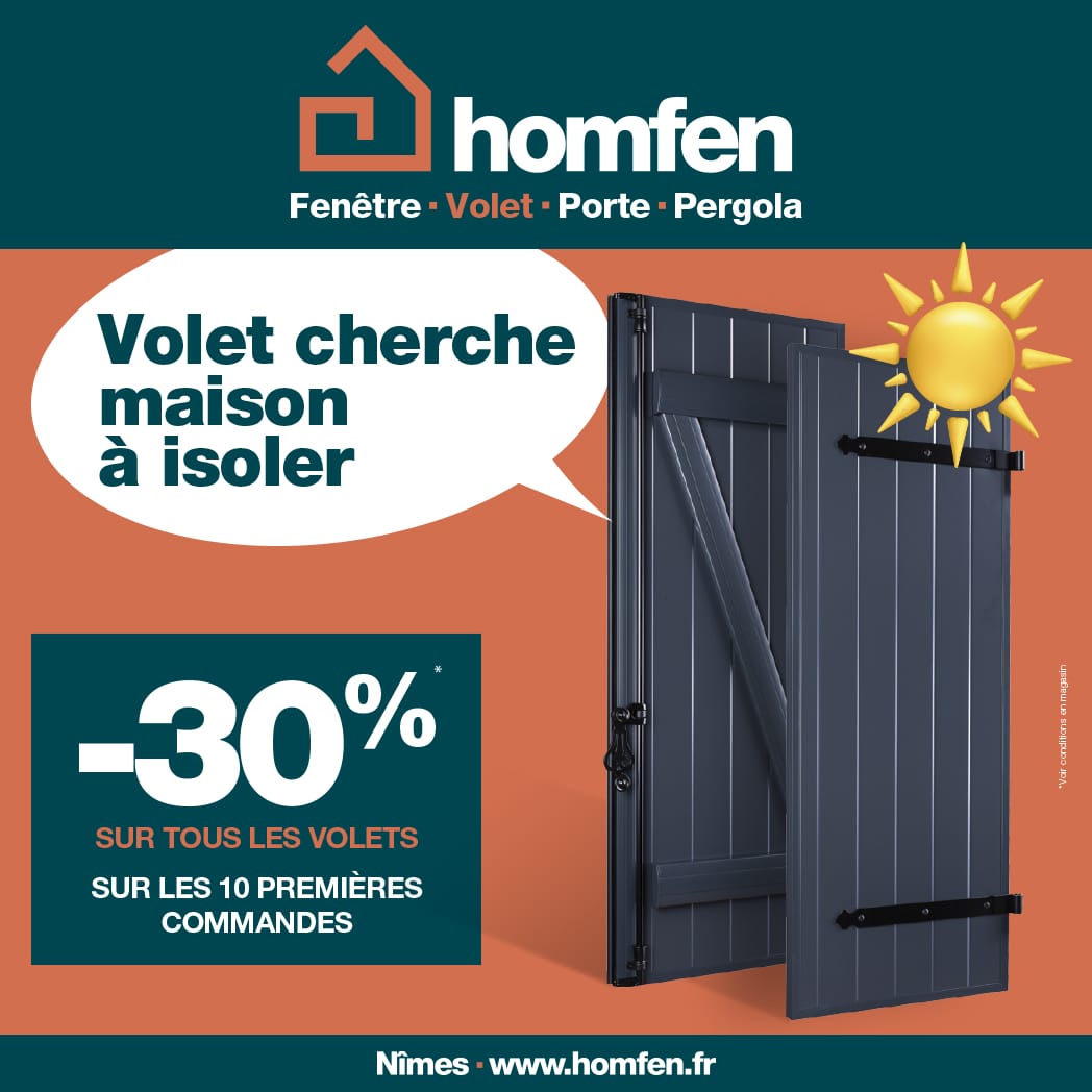 -30% sur tous les volets 10 premières commandes